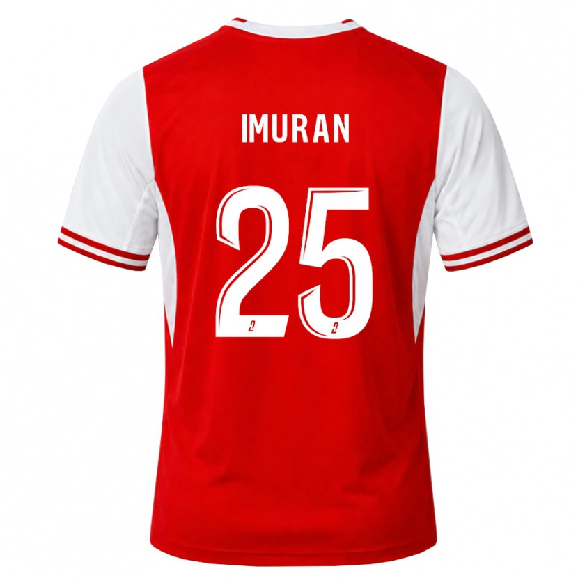 Danxen Kvinnor Rofiat Adenike Imuran #25 Röd Vit Hemmatröja Matchtröjor 2026/27 Tröjor T-Tröja
