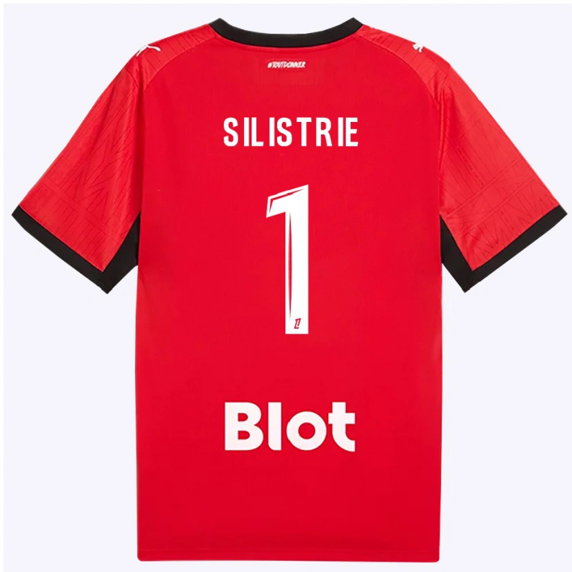 Danxen Kvinnor Mathys Silistrie #1 Röd Svart Vit Hemmatröja Matchtröjor 2026/27 Tröjor T-Tröja