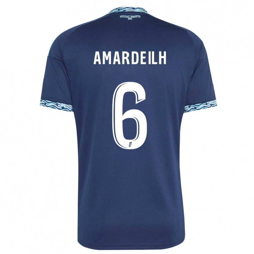 Danxen Kvinnor Envel Amardeilh #6 Stålblå Vit Hemmatröja Matchtröjor 2026/27 Tröjor T-Tröja