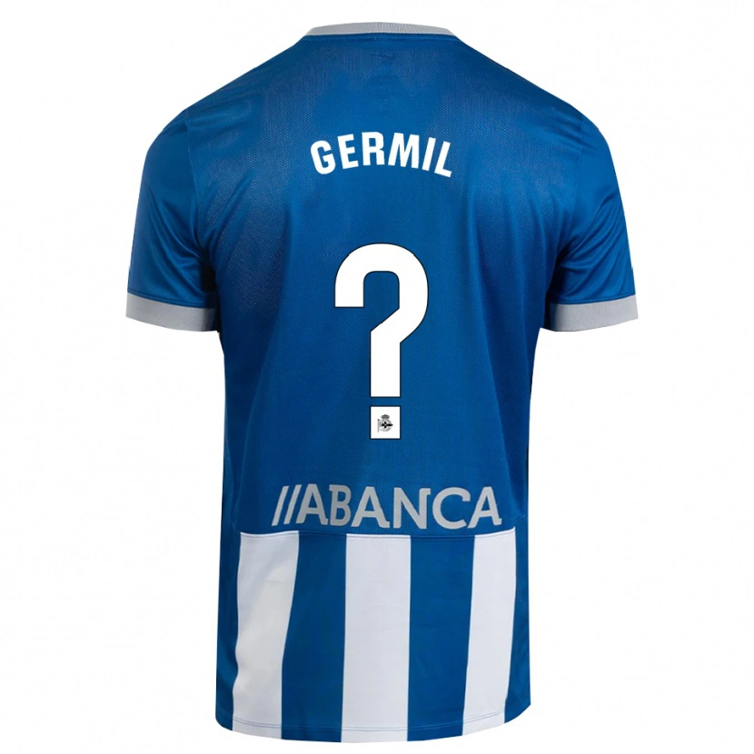 Danxen Kvinnor Darío Germil #0 Blå Grå Vit Hemmatröja Matchtröjor 2026/27 Tröjor T-Tröja