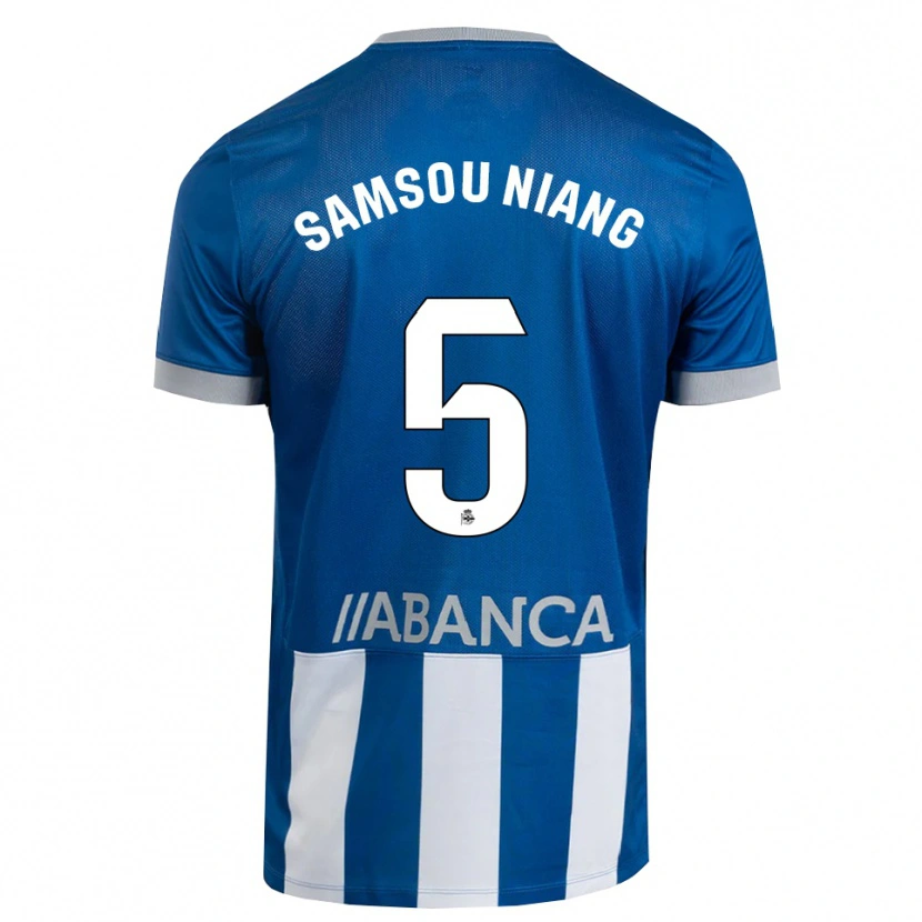 Danxen Kvinnor Papa Samsou Niang #5 Blå Grå Vit Hemmatröja Matchtröjor 2026/27 Tröjor T-Tröja