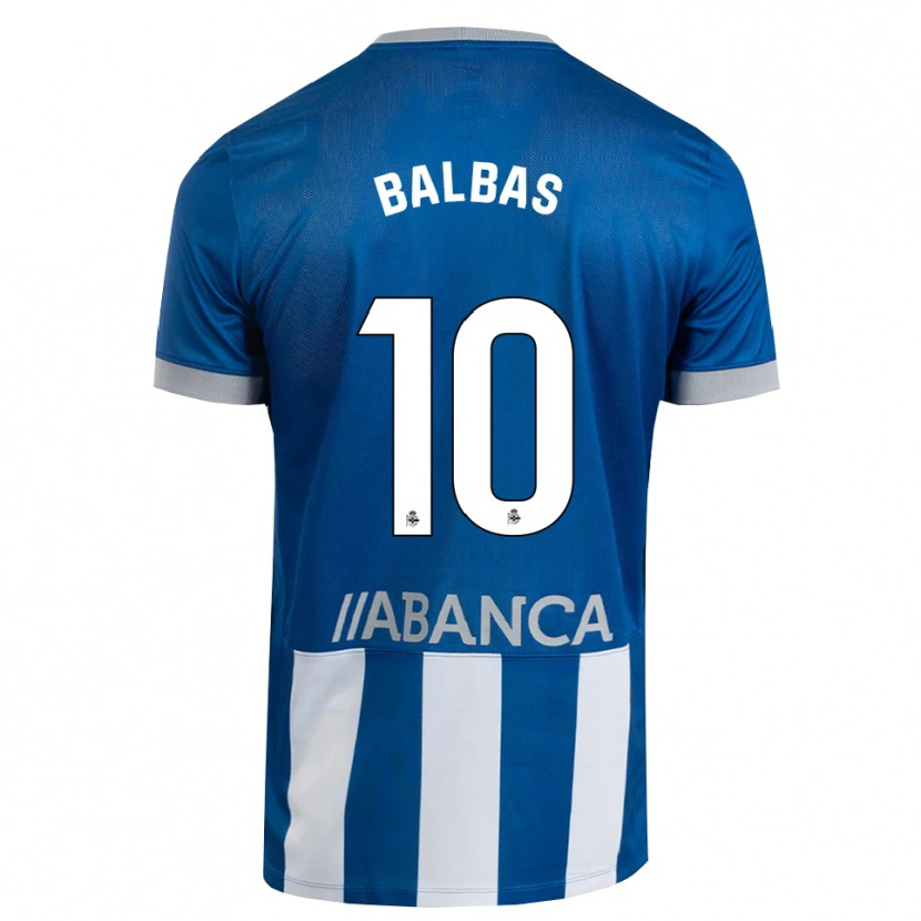 Danxen Kvinnor Nicolás Balbas #10 Blå Grå Vit Hemmatröja Matchtröjor 2026/27 Tröjor T-Tröja