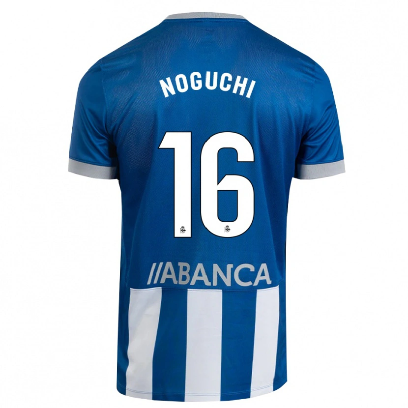 Danxen Kvinnor Ayaka Noguchi #16 Blå Grå Vit Hemmatröja Matchtröjor 2026/27 Tröjor T-Tröja