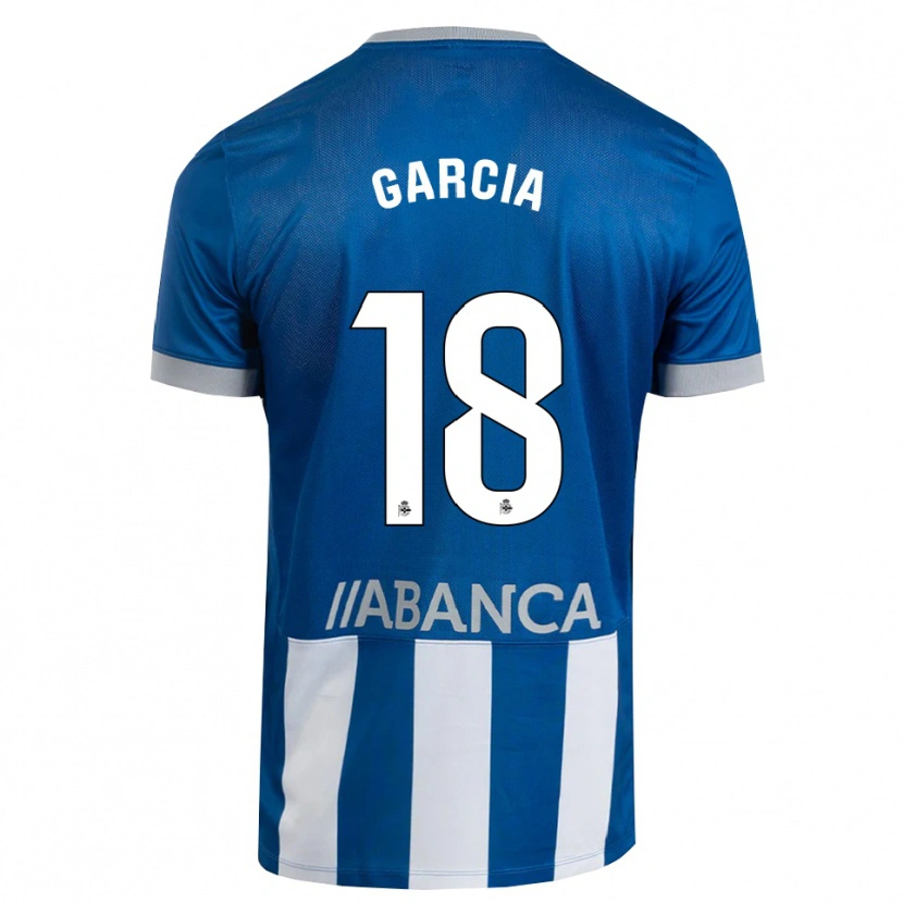 Danxen Kvinnor Raquel García #18 Blå Grå Vit Hemmatröja Matchtröjor 2026/27 Tröjor T-Tröja