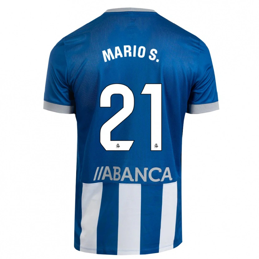 Danxen Kvinnor Mario Soriano #21 Blå Grå Vit Hemmatröja Matchtröjor 2026/27 Tröjor T-Tröja