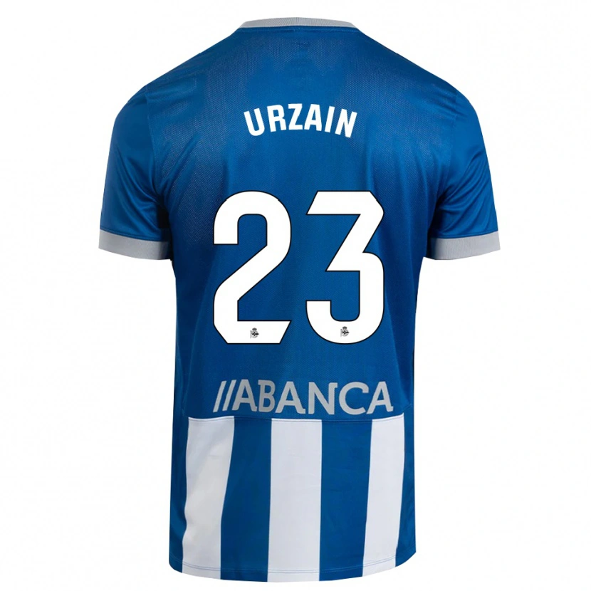 Danxen Kvinnor Fabián Urzain #23 Blå Grå Vit Hemmatröja Matchtröjor 2026/27 Tröjor T-Tröja