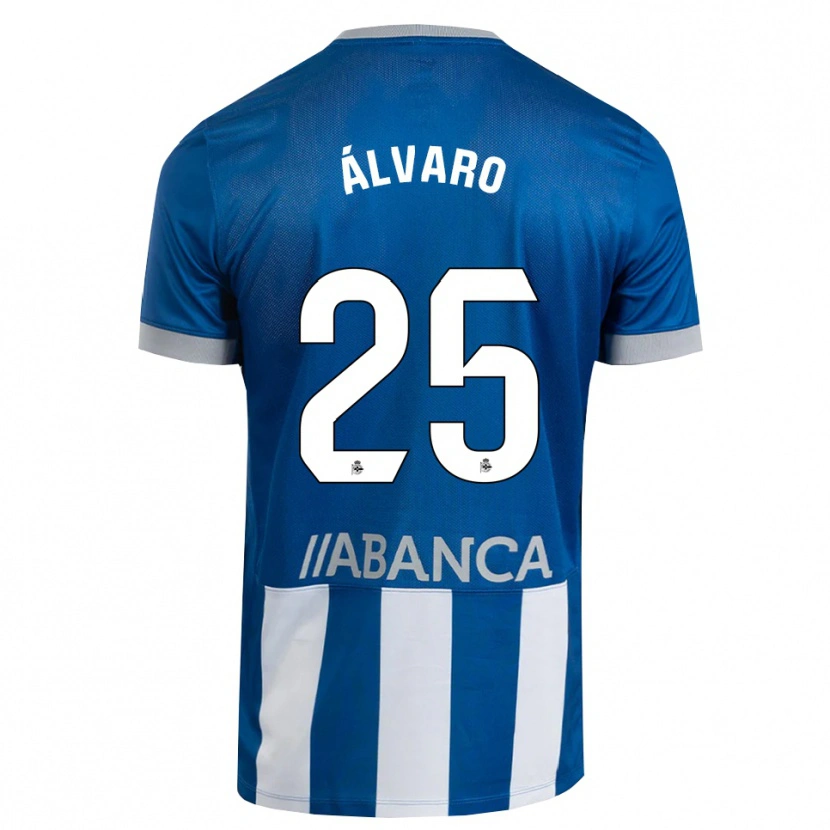 Danxen Kvinnor Álvaro Ferllo #25 Blå Grå Vit Hemmatröja Matchtröjor 2026/27 Tröjor T-Tröja