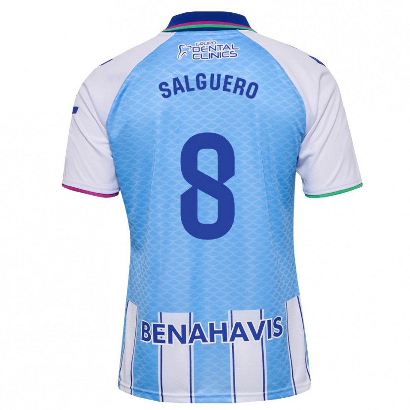 Danxen Kvinnor Ismael Salguero #8 Djup Himmelsblå Vit Hemmatröja Matchtröjor 2026/27 Tröjor T-Tröja