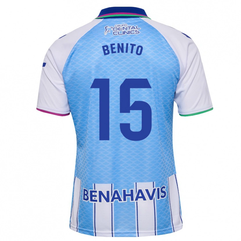 Danxen Kvinnor Iván Benito #15 Djup Himmelsblå Vit Hemmatröja Matchtröjor 2026/27 Tröjor T-Tröja