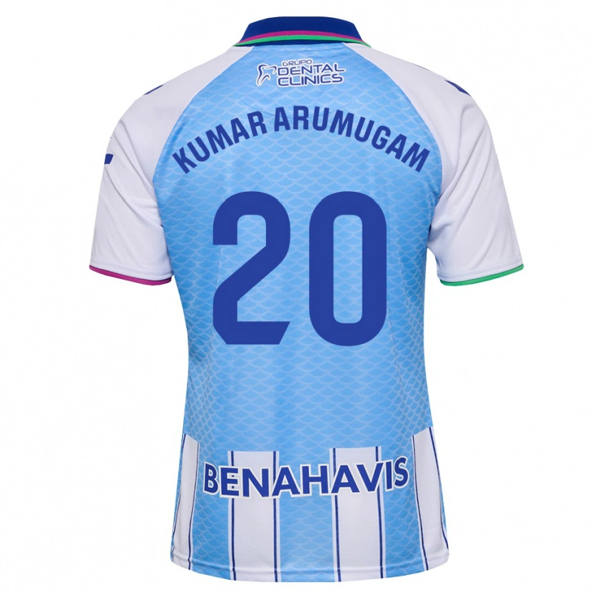 Danxen Kvinnor Suk Kumar Arumugam #20 Djup Himmelsblå Vit Hemmatröja Matchtröjor 2026/27 Tröjor T-Tröja