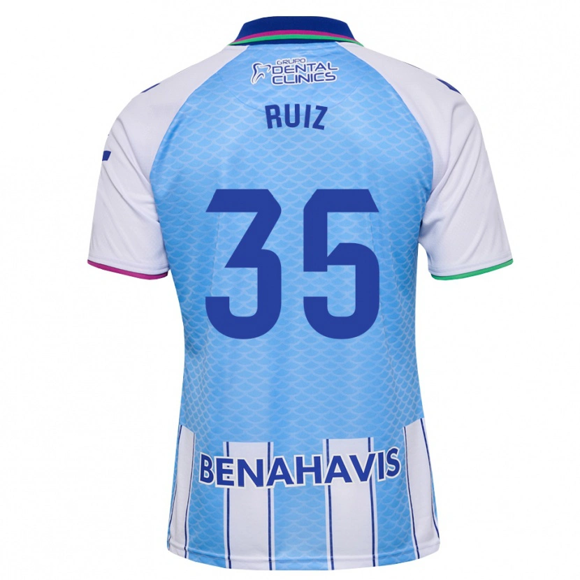 Danxen Kvinnor Jorge Ruiz #35 Djup Himmelsblå Vit Hemmatröja Matchtröjor 2026/27 Tröjor T-Tröja