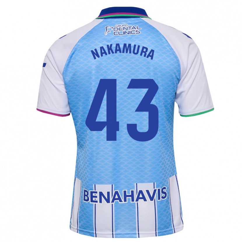Danxen Kvinnor Mare Nakamura #43 Djup Himmelsblå Vit Hemmatröja Matchtröjor 2026/27 Tröjor T-Tröja