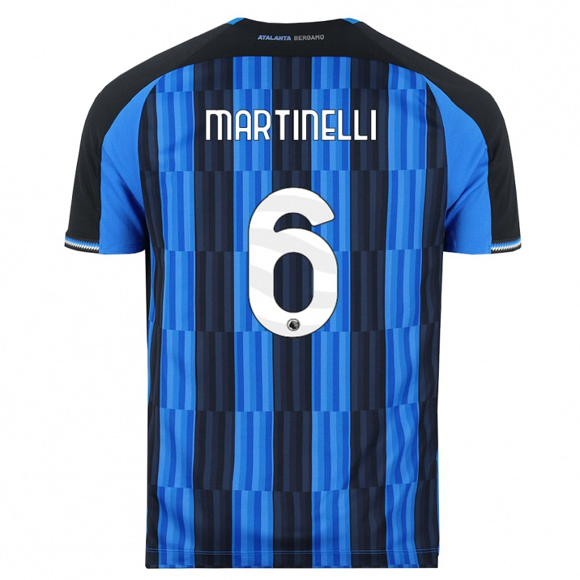Danxen Kvinnor Gabriel Martinelli #6 Blå Svart Röd Hemmatröja Matchtröjor 2026/27 Tröjor T-Tröja