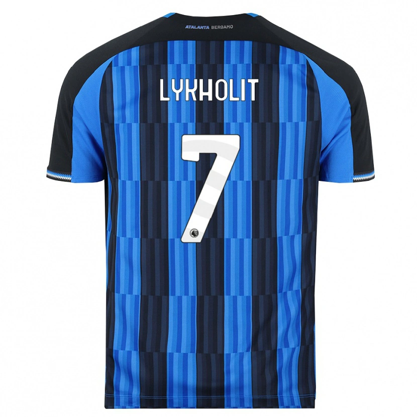 Danxen Kvinnor Ivan Lykholit #7 Blå Svart Röd Hemmatröja Matchtröjor 2026/27 Tröjor T-Tröja