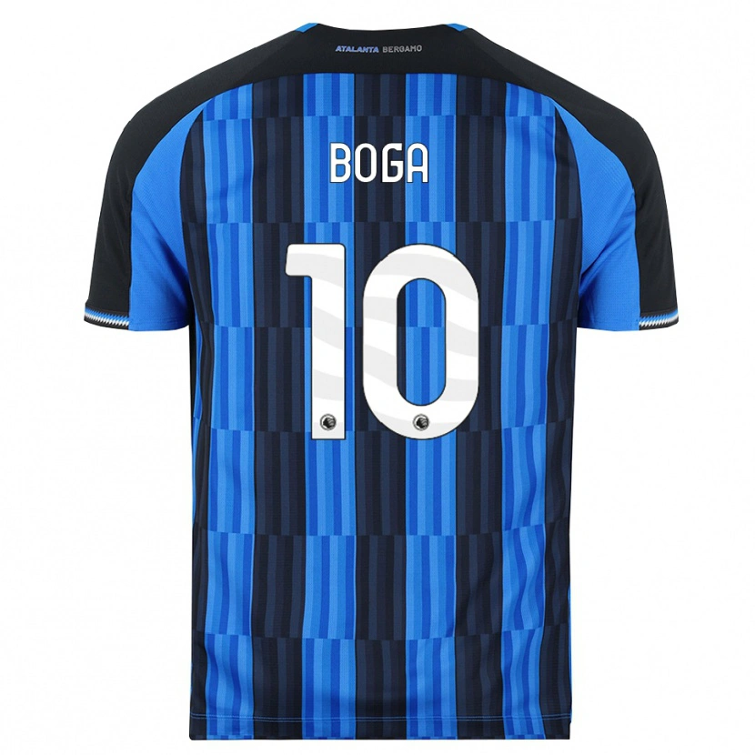 Danxen Kvinnor Jeremie Boga #10 Blå Svart Röd Hemmatröja Matchtröjor 2026/27 Tröjor T-Tröja
