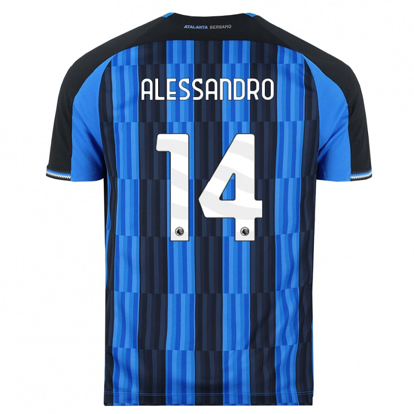 Danxen Kvinnor Alessandro Rinaldi #14 Blå Svart Röd Hemmatröja Matchtröjor 2026/27 Tröjor T-Tröja