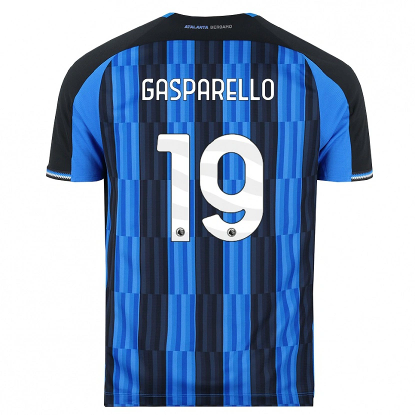 Danxen Kvinnor Francesco Gasparello #19 Blå Svart Röd Hemmatröja Matchtröjor 2026/27 Tröjor T-Tröja