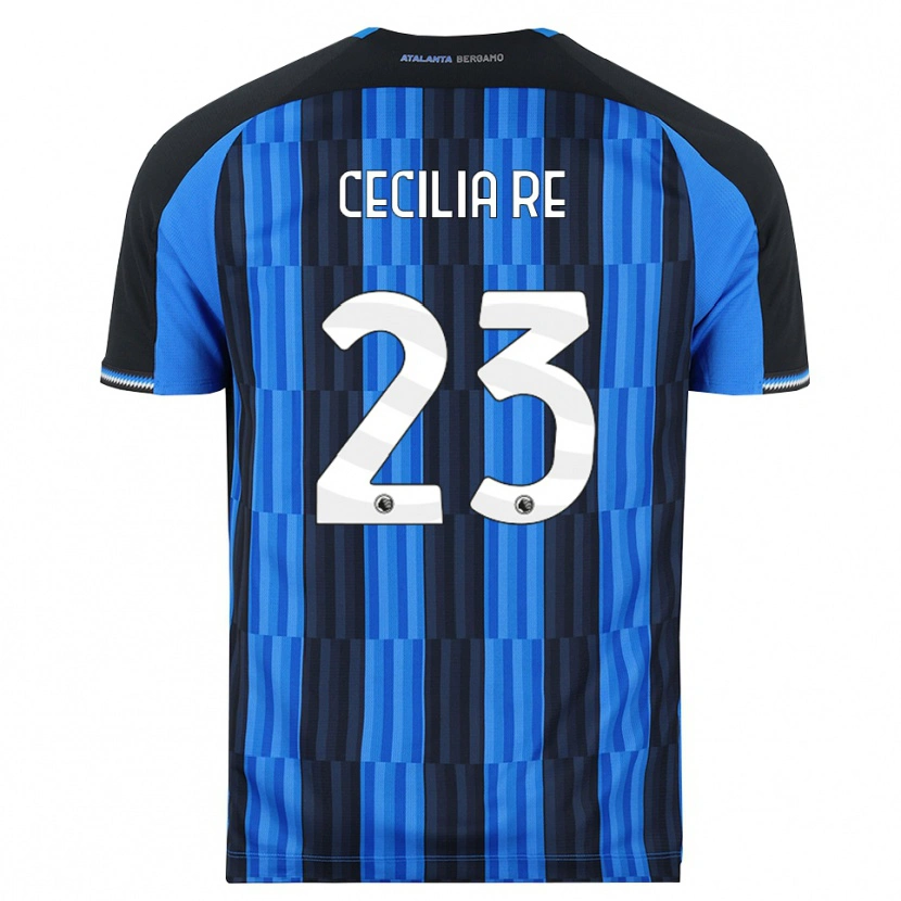 Danxen Kvinnor Cecilia Re #23 Blå Svart Röd Hemmatröja Matchtröjor 2026/27 Tröjor T-Tröja