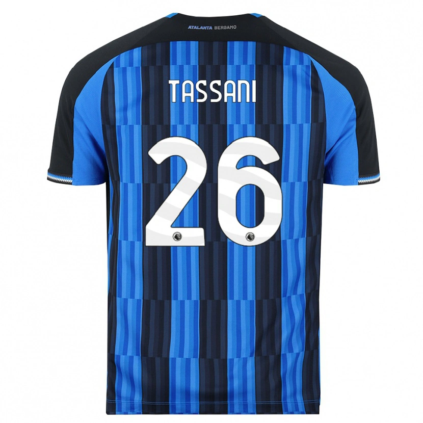 Danxen Kvinnor Alessandro Tassani #26 Blå Svart Röd Hemmatröja Matchtröjor 2026/27 Tröjor T-Tröja
