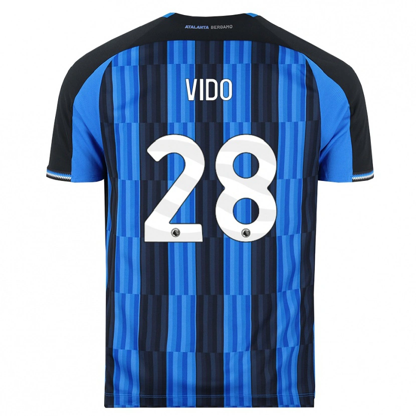 Danxen Kvinnor Luca Vido #28 Blå Svart Röd Hemmatröja Matchtröjor 2026/27 Tröjor T-Tröja