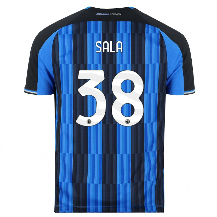 Danxen Kvinnor Lorenzo Sala #38 Blå Svart Röd Hemmatröja Matchtröjor 2026/27 Tröjor T-Tröja