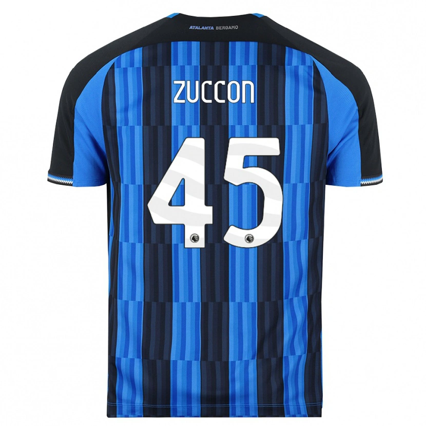 Danxen Kvinnor Federico Zuccon #45 Blå Svart Röd Hemmatröja Matchtröjor 2026/27 Tröjor T-Tröja