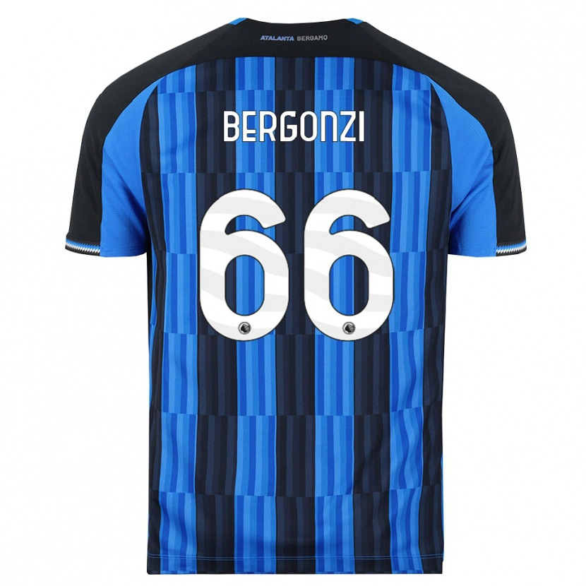 Danxen Kvinnor Federico Bergonzi #66 Blå Svart Röd Hemmatröja Matchtröjor 2026/27 Tröjor T-Tröja