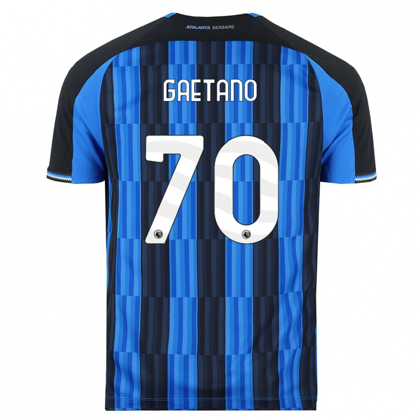 Danxen Kvinnor Gianluca Gaetano #70 Blå Svart Röd Hemmatröja Matchtröjor 2026/27 Tröjor T-Tröja