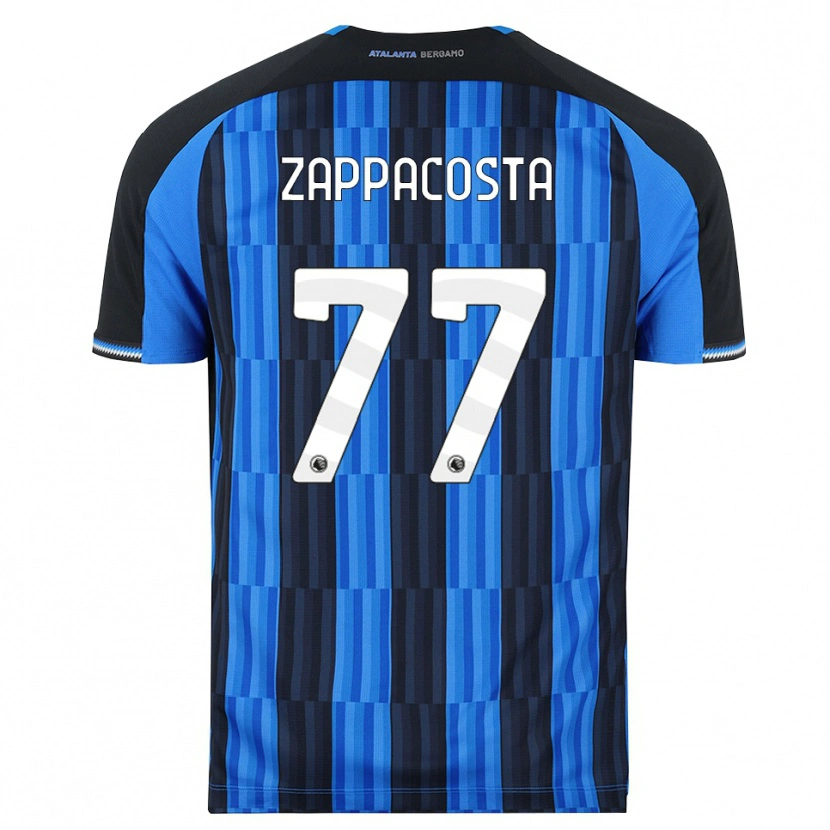 Danxen Kvinnor Davide Zappacosta #77 Blå Svart Röd Hemmatröja Matchtröjor 2026/27 Tröjor T-Tröja