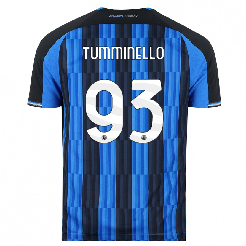 Danxen Kvinnor Marco Tumminello #93 Blå Svart Röd Hemmatröja Matchtröjor 2026/27 Tröjor T-Tröja