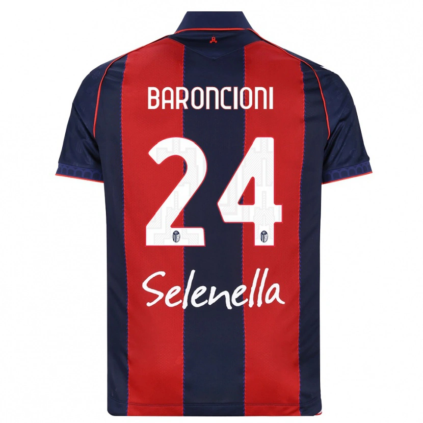 Danxen Kvinnor Davide Baroncioni #24 Kunglig Blå Röd Vit Hemmatröja Matchtröjor 2026/27 Tröjor T-Tröja