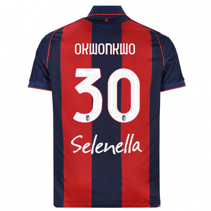 Danxen Kvinnor Orji Okwonkwo #30 Kunglig Blå Röd Vit Hemmatröja Matchtröjor 2026/27 Tröjor T-Tröja
