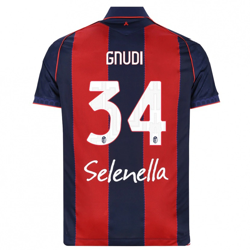 Danxen Kvinnor Riccardo Gnudi #34 Kunglig Blå Röd Vit Hemmatröja Matchtröjor 2026/27 Tröjor T-Tröja