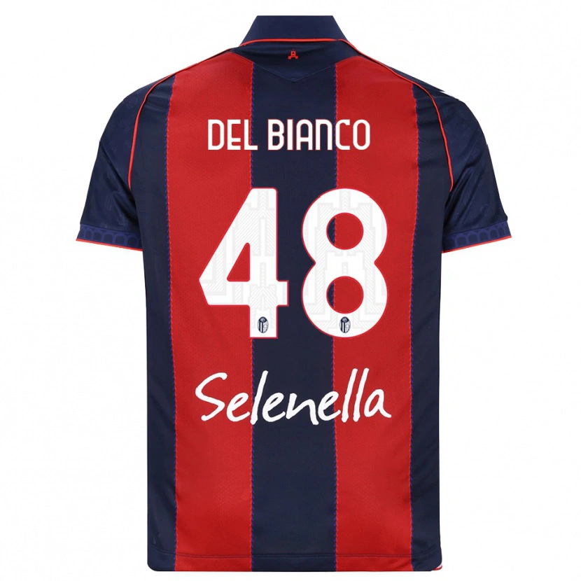 Danxen Kvinnor Riccardo Del Bianco #48 Kunglig Blå Röd Vit Hemmatröja Matchtröjor 2026/27 Tröjor T-Tröja