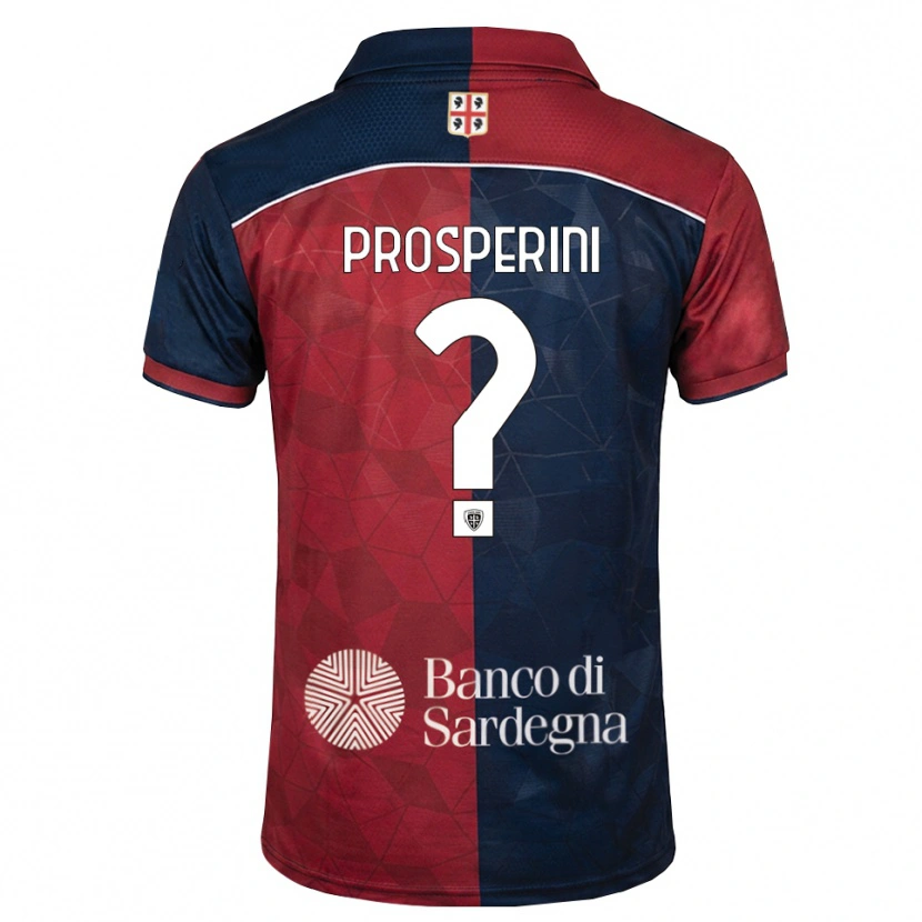 Danxen Kvinnor Matteo Prosperini #0 Burgundy Kunglig Blå Hemmatröja Matchtröjor 2026/27 Tröjor T-Tröja