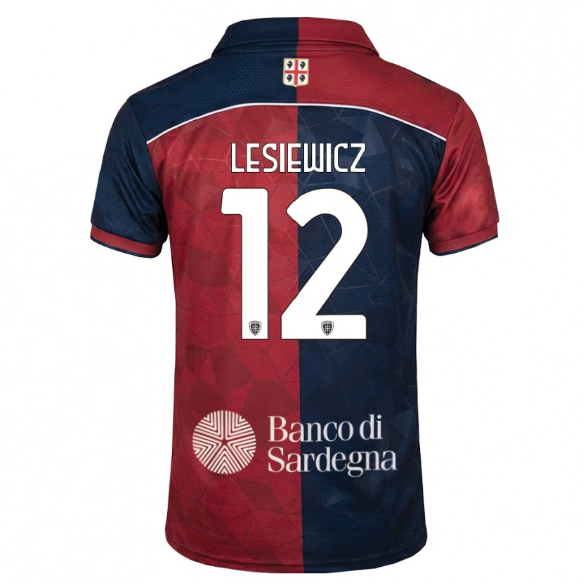Danxen Kvinnor Mateusz Lesiewicz #12 Burgundy Kunglig Blå Hemmatröja Matchtröjor 2026/27 Tröjor T-Tröja
