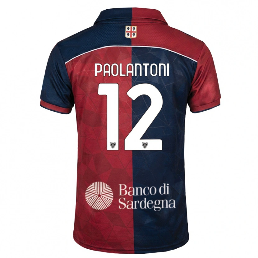 Danxen Kvinnor Davide Paolantoni #12 Burgundy Kunglig Blå Hemmatröja Matchtröjor 2026/27 Tröjor T-Tröja