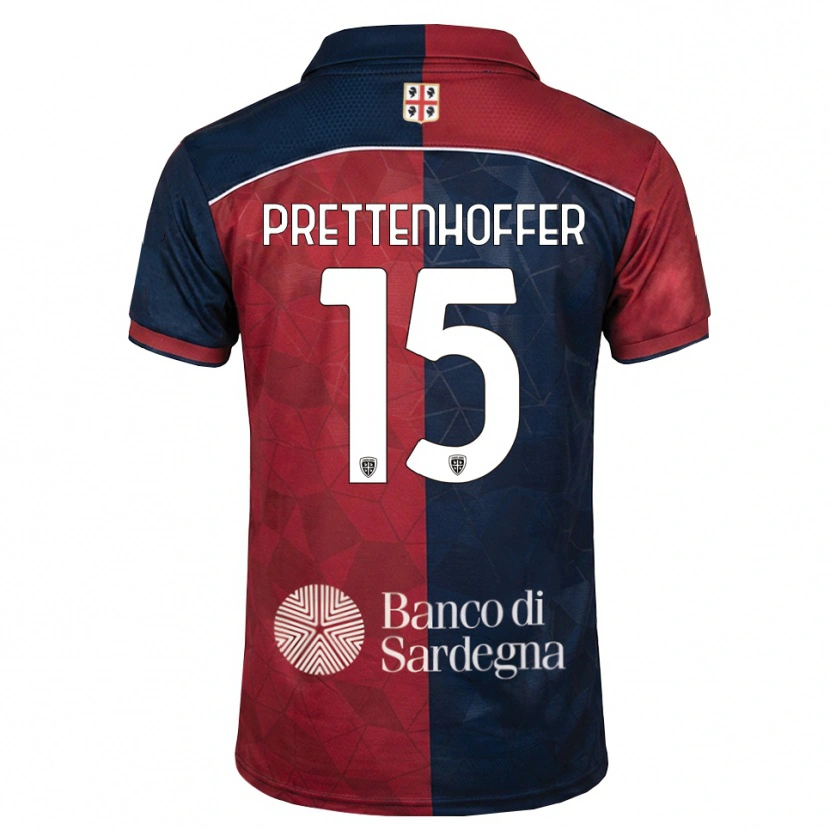 Danxen Kvinnor Márton Prettenhoffer #15 Burgundy Kunglig Blå Hemmatröja Matchtröjor 2026/27 Tröjor T-Tröja