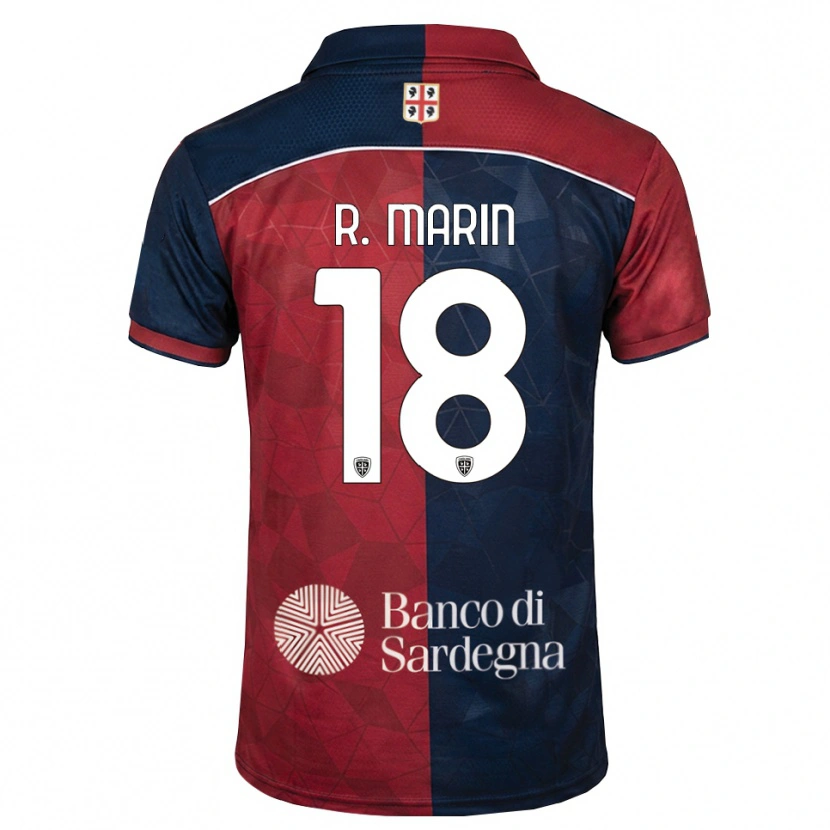 Danxen Kvinnor Răzvan Marin #18 Burgundy Kunglig Blå Hemmatröja Matchtröjor 2026/27 Tröjor T-Tröja