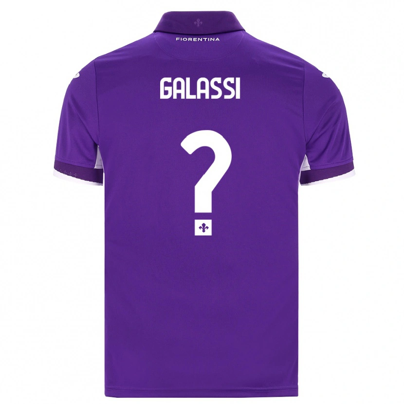Danxen Kvinnor Andrea Galassi #0 Lila Vit Rosa Hemmatröja Matchtröjor 2026/27 Tröjor T-Tröja