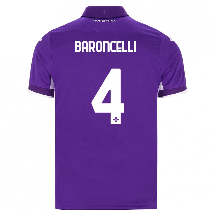Danxen Kvinnor Leonardo Baroncelli #4 Lila Vit Rosa Hemmatröja Matchtröjor 2026/27 Tröjor T-Tröja
