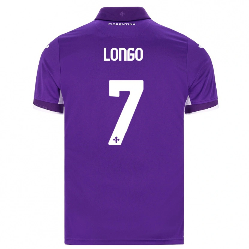 Danxen Kvinnor Miriam Longo #7 Lila Vit Rosa Hemmatröja Matchtröjor 2026/27 Tröjor T-Tröja
