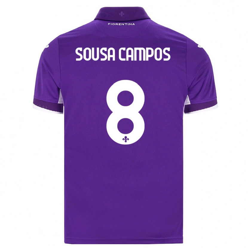 Danxen Kvinnor Matteo Sousa Campos #8 Lila Vit Rosa Hemmatröja Matchtröjor 2026/27 Tröjor T-Tröja