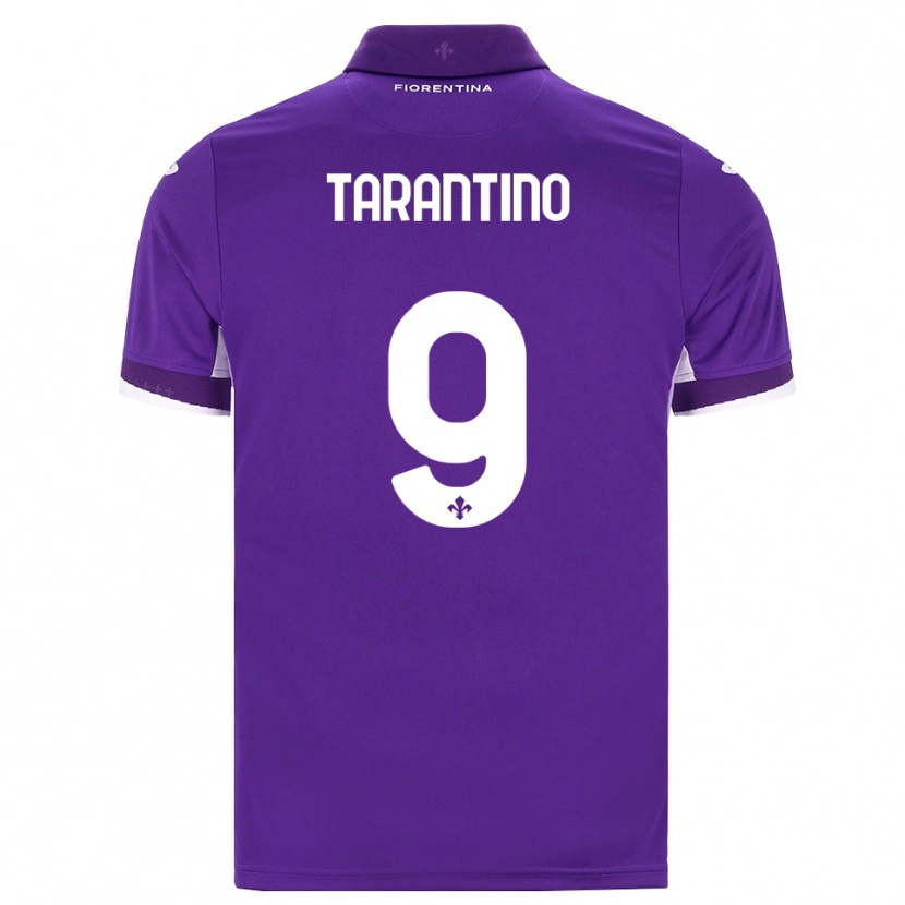 Danxen Kvinnor Jacopo Tarantino #9 Lila Vit Rosa Hemmatröja Matchtröjor 2026/27 Tröjor T-Tröja