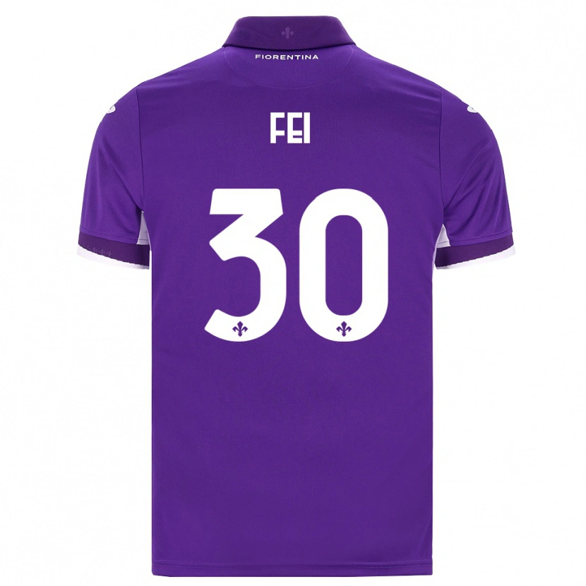 Danxen Kvinnor Gianmaria Fei #30 Lila Vit Rosa Hemmatröja Matchtröjor 2026/27 Tröjor T-Tröja