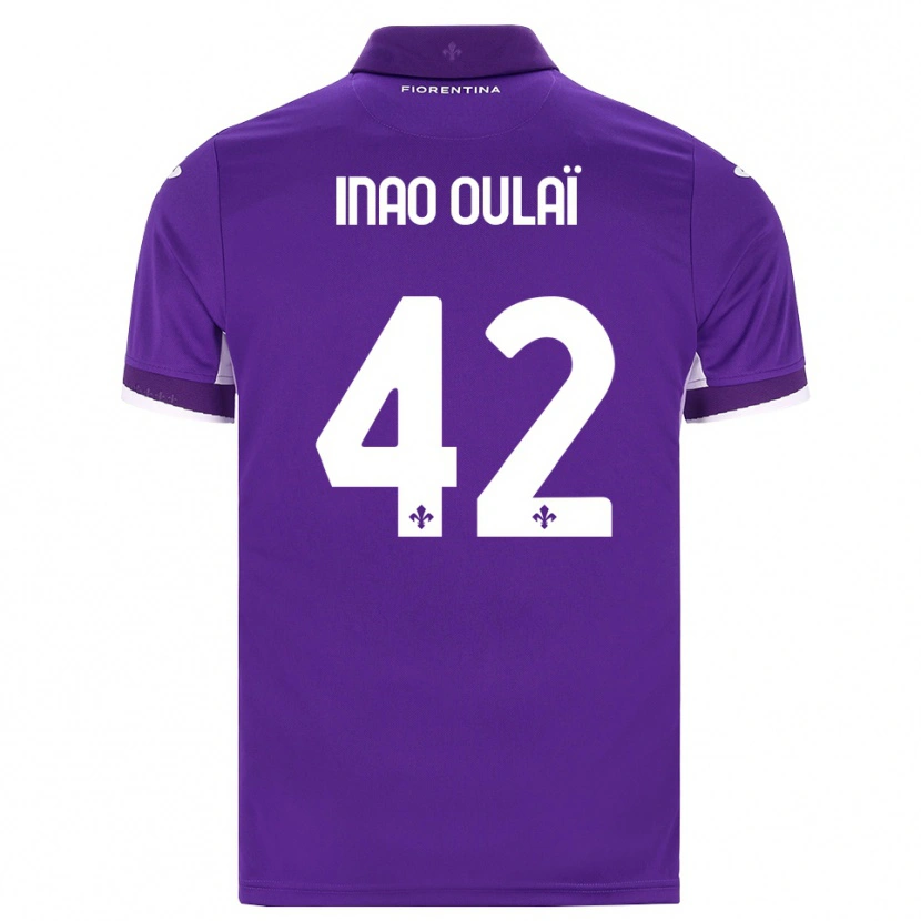 Danxen Kvinnor Christ Inao Oulaï #42 Lila Vit Rosa Hemmatröja Matchtröjor 2026/27 Tröjor T-Tröja