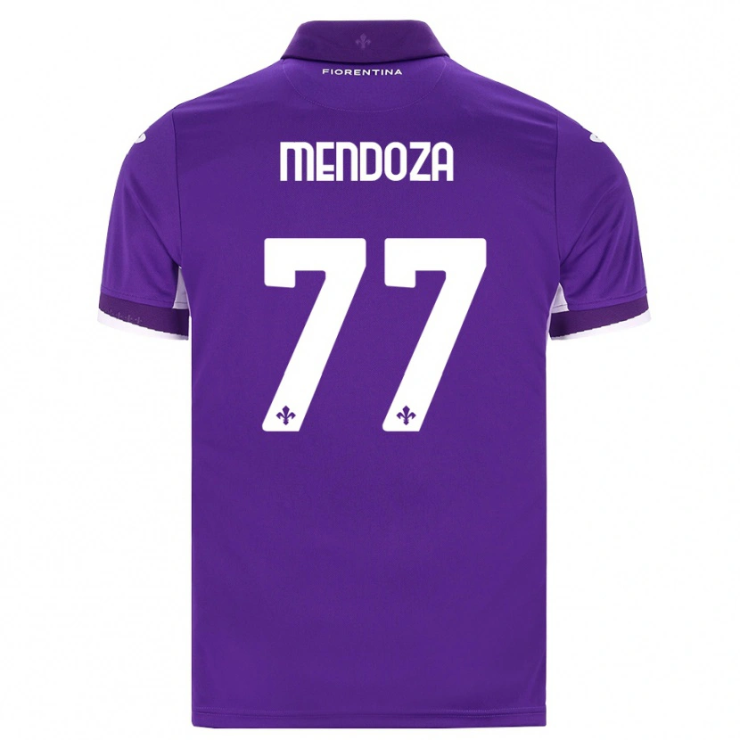 Danxen Kvinnor William Mendoza #77 Lila Vit Rosa Hemmatröja Matchtröjor 2026/27 Tröjor T-Tröja