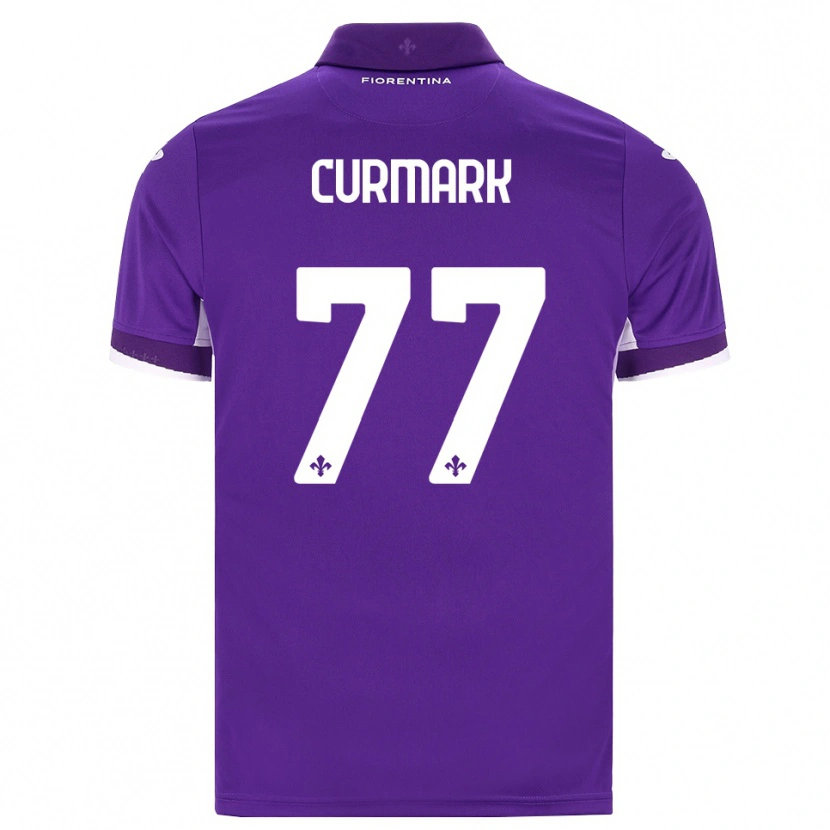 Danxen Kvinnor Filippa Curmark #77 Lila Vit Rosa Hemmatröja Matchtröjor 2026/27 Tröjor T-Tröja