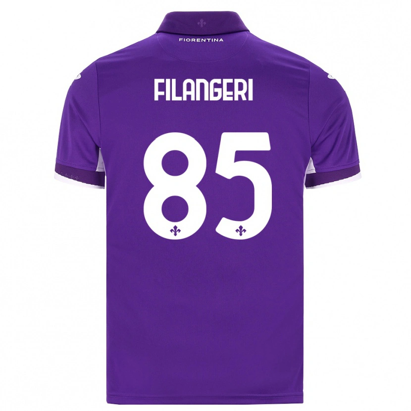 Danxen Kvinnor Maria Luisa Filangeri #85 Lila Vit Rosa Hemmatröja Matchtröjor 2026/27 Tröjor T-Tröja