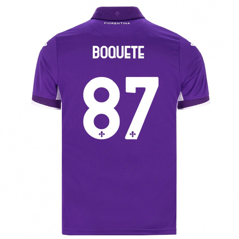 Danxen Kvinnor Veronica Boquete #87 Lila Vit Rosa Hemmatröja Matchtröjor 2026/27 Tröjor T-Tröja